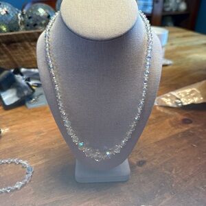 Elegant Crystal Beaded Necklace